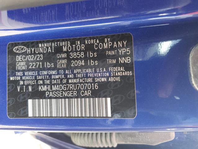 2024 HYUNDAI ELANTRA SE - KMHLM4DG7RU707016
