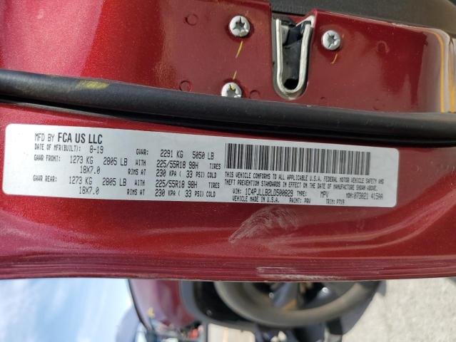 2020 JEEP CHEROKEE L 1C4PJLLB2LD500829
