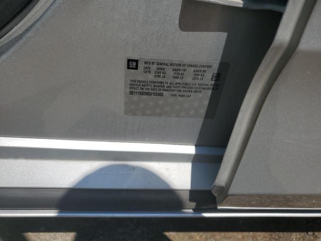 2016 CHEVROLET IMPALA LT 2G1115S36G9153402
