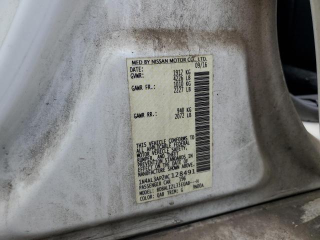 2017 NISSAN ALTIMA 2.5 1N4AL3AP2HC128491