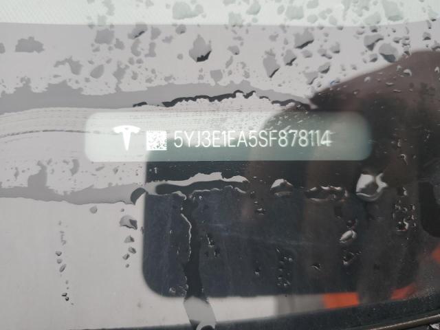 2025 TESLA MODEL 3 5YJ3E1EA5SF878114