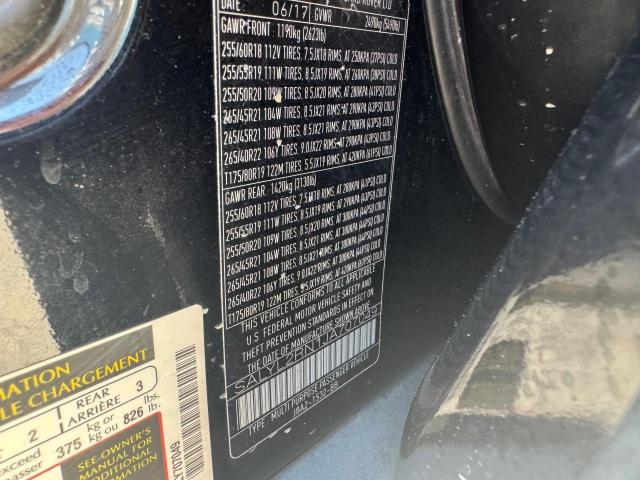 2018 LAND ROVER RANGE ROVE - SALYL2RN1JA707049