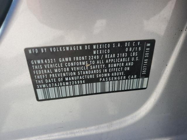 2016 VOLKSWAGEN JETTA SEL 3VWL07AJ8GM225994