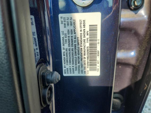 2018 HONDA CR-V EXL - 7FARW1H80JE029575