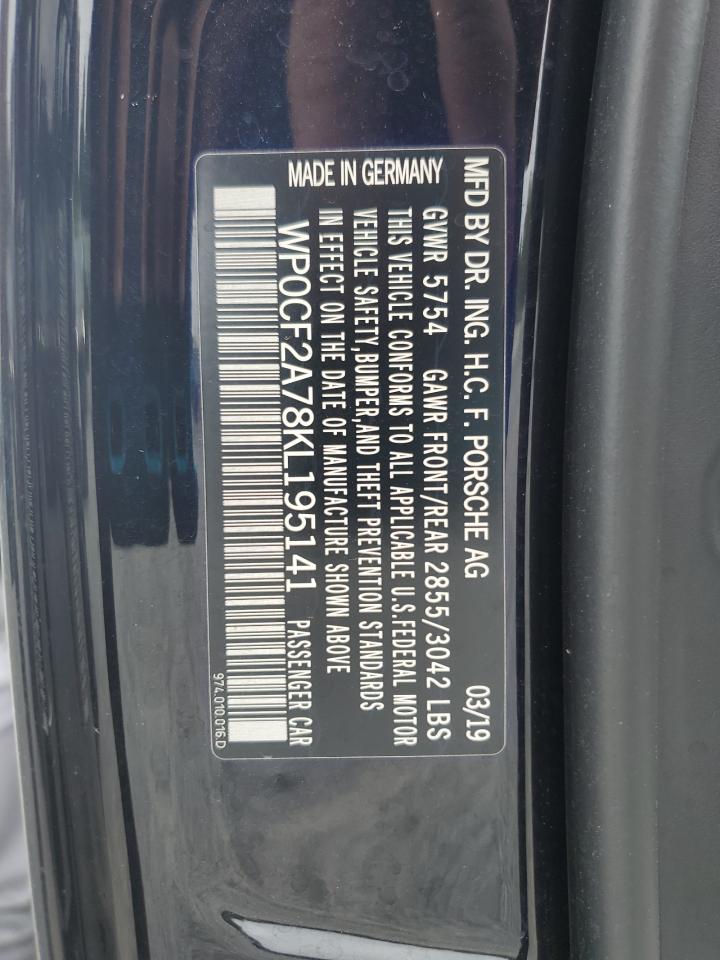 PORSCHE PANAMERA TURBO SPORT TURISMO