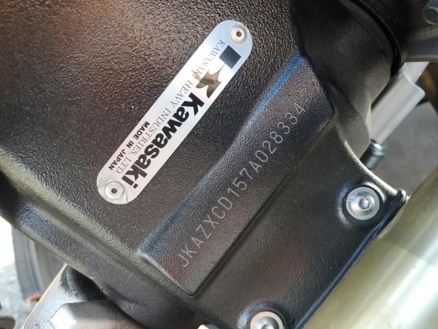 2007 KAWASAKI ZX1000 D JKAZXCD157A028334