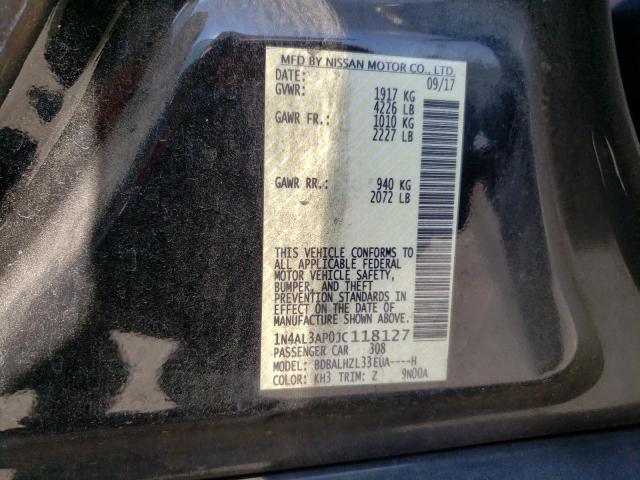 2018 NISSAN ALTIMA 2.5 - 1N4AL3AP0JC118127