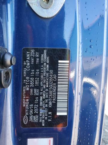 2016 HYUNDAI VELOSTER T KMHTC6AE5GU288498
