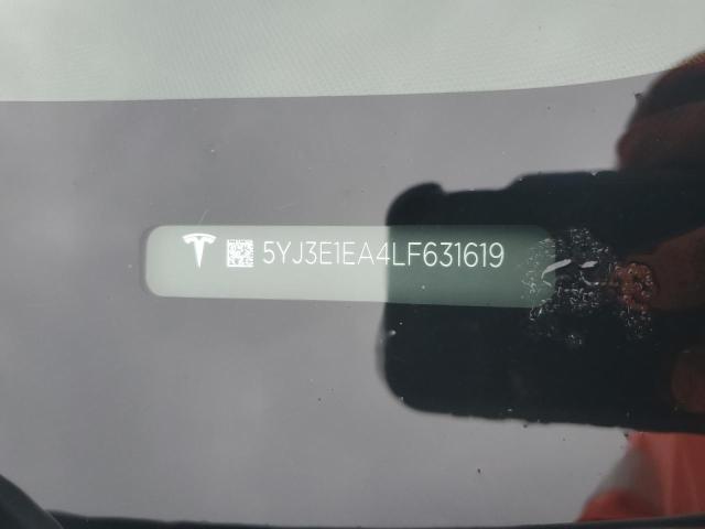2020 TESLA MODEL 3 5YJ3E1EA4LF631619