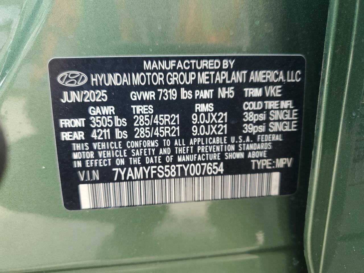 HYUNDAI IONIQ 9 CALLIGRAPHY