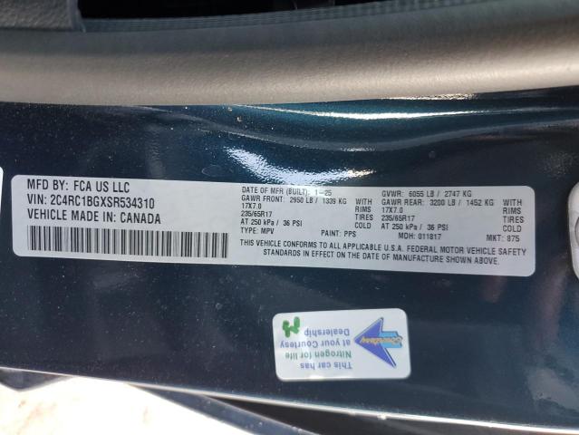 2025 CHRYSLER PACIFICA S 2C4RC1BGXSR534310