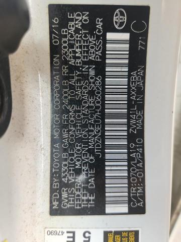 2017 TOYOTA PRIUS V JTDZN3EU7HJ060286