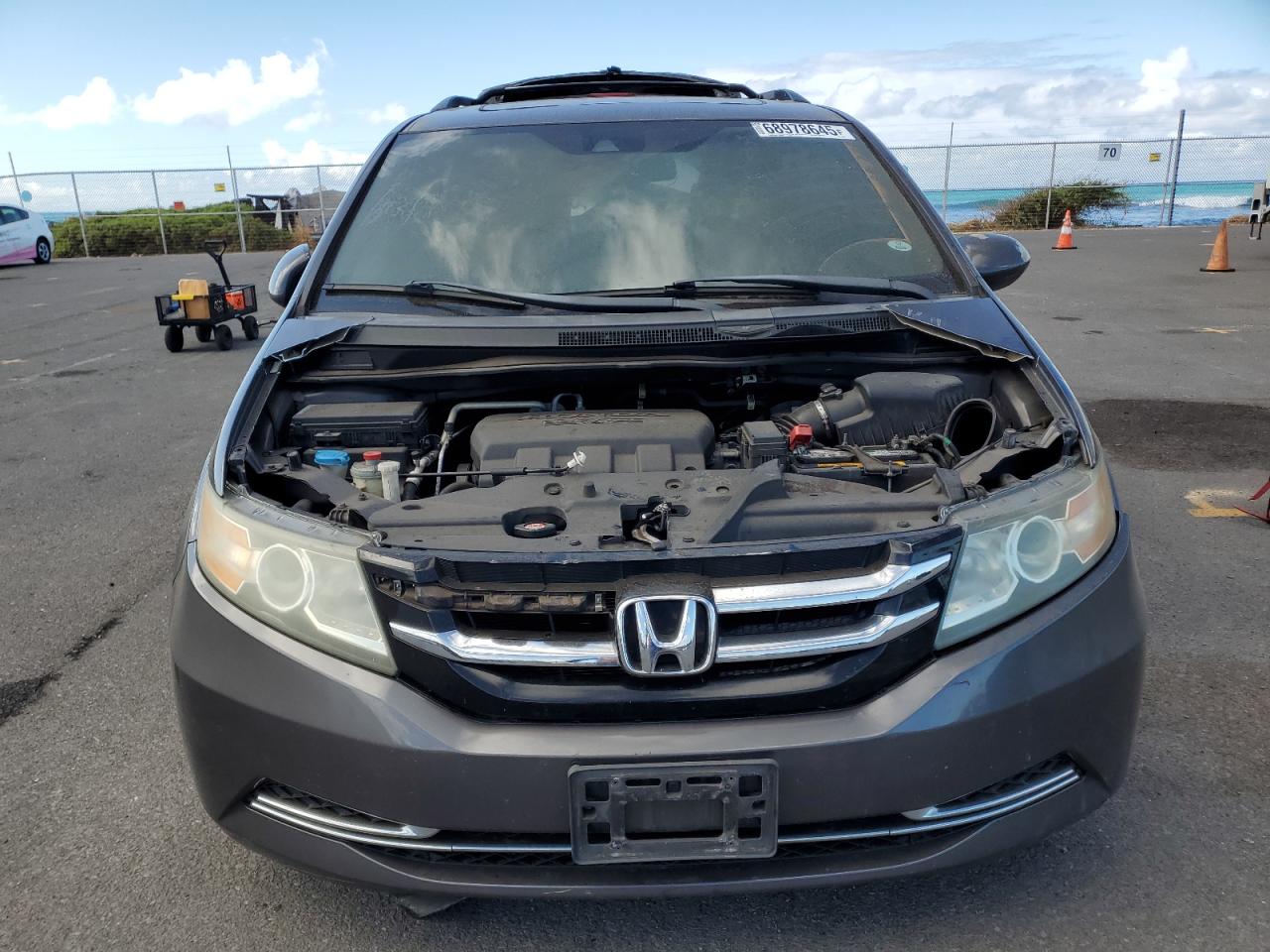 Lot #3259372258 2014 HONDA ODYSSEY EX