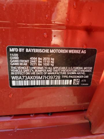 2021 BMW 228XI WBA73AK09M7H39728