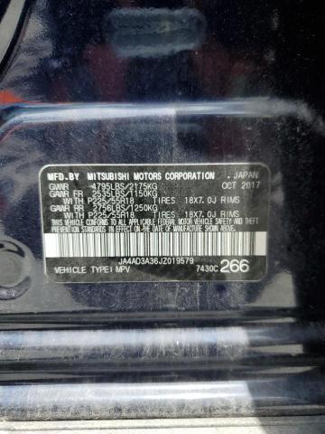 2018 MITSUBISHI OUTLANDER JA4AD3A36JZ019579
