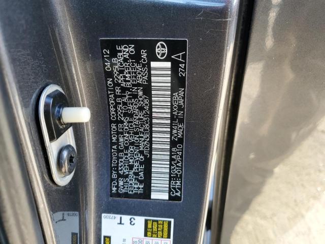 2012 TOYOTA PRIUS V - JTDZN3EU8C3124087