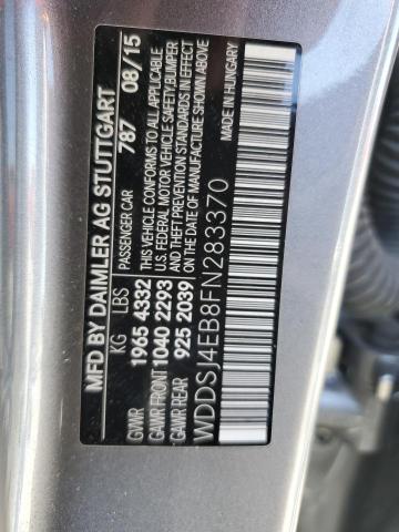 2015 MERCEDES-BENZ CLA 250 WDDSJ4EB8FN283370