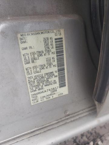 2018 NISSAN FRONTIER S - 1N6AD0EV6JN743857