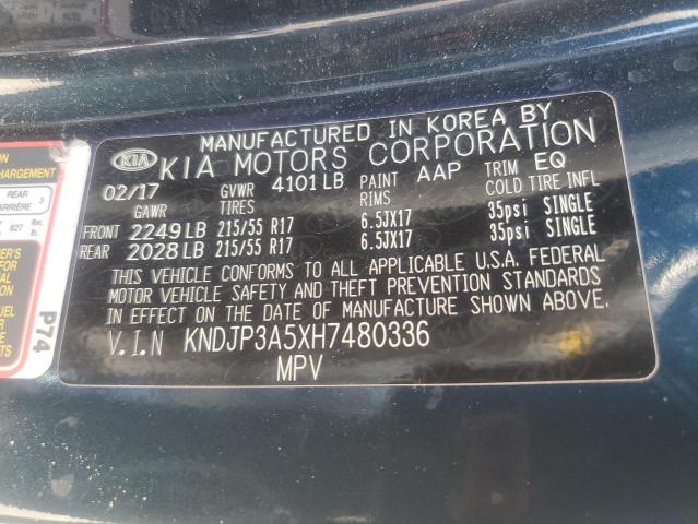 2017 KIA SOUL + - KNDJP3A5XH7480336