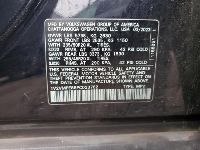 2023 VOLKSWAGEN ID.4 PRO S 1V2VMPE88PC023762