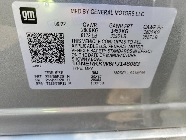 2023 CHEVROLET TRAVERSE P 1GNERKKW6PJ146083