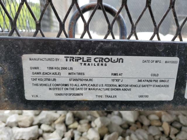 2023 TRIPLE CROWN UNKNOWN #3213069323