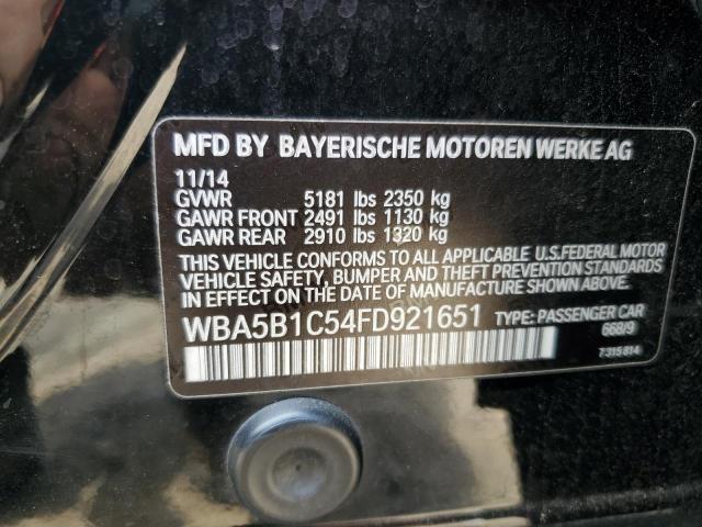 2015 BMW 535 I WBA5B1C54FD921651