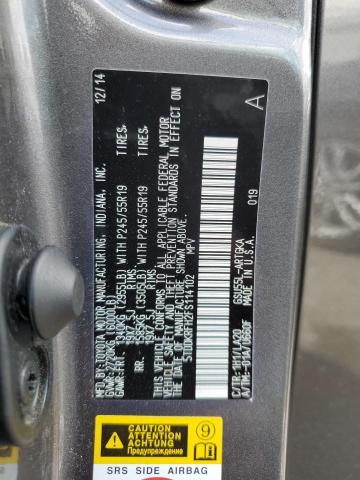 2015 TOYOTA HIGHLANDER - 5TDDKRFH2FS114102