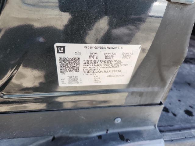 2021 CHEVROLET TRAVERSE R 1GNERJKW3MJ188636