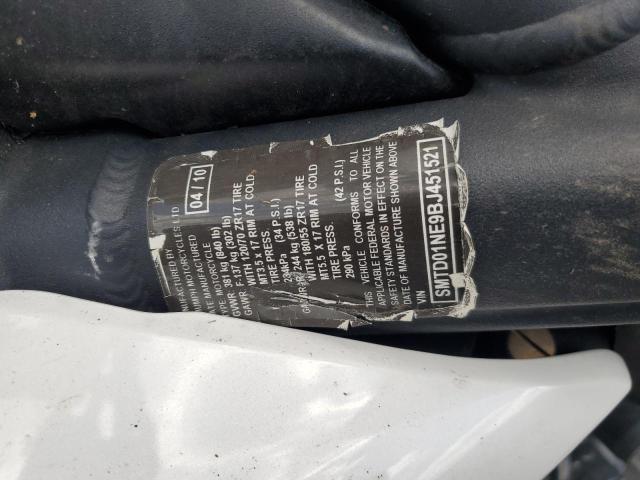 2011 TRIUMPH MOTORCYCLE STREET TRIPLE 675 SMTD01NE9BJ451521