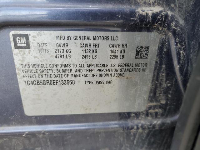 2014 BUICK LACROSSE - 1G4GB5GR0EF133660