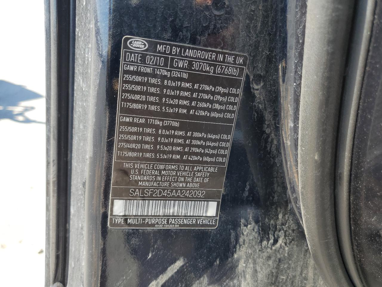 LAND ROVER RANGE ROVER HSE