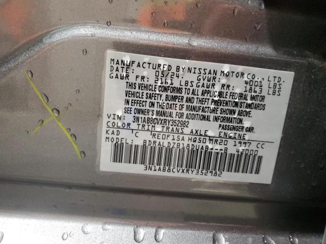 2024 NISSAN SENTRA SV - 3N1AB8CVXRY352982