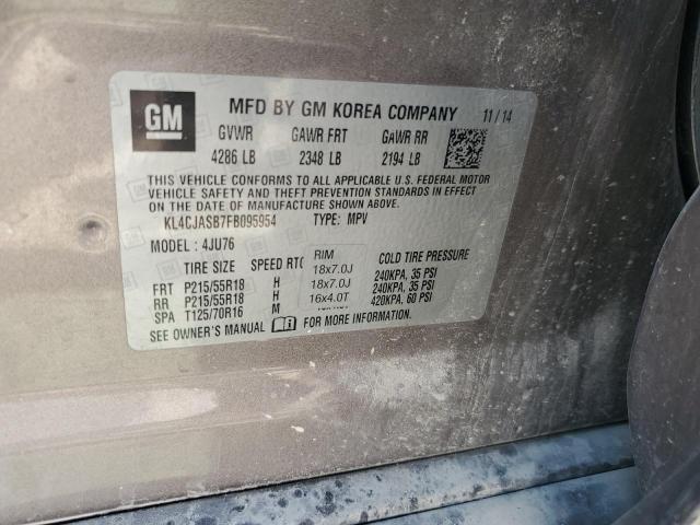 2015 BUICK ENCORE KL4CJASB7FB095954