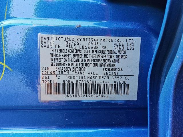 2025 NISSAN SENTRA SR 3N1AB8DV1SY369061