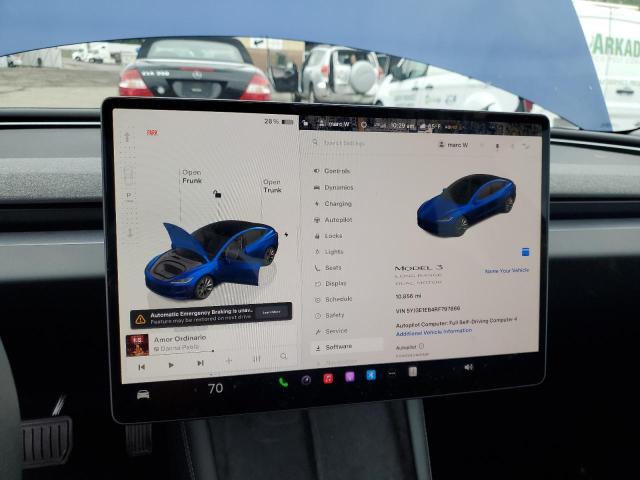 2024 TESLA MODEL 3 5YJ3E1EB4RF797866