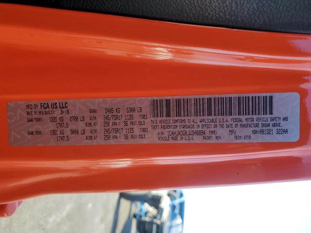 2018 JEEP WRANGLER U 1C4HJXDG8JW306894