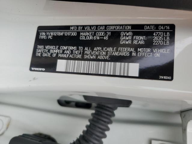 2015 VOLVO S60 PREMIE YV1612TBXF1317300