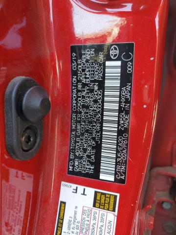 2019 TOYOTA PRIUS JTDL9RFU3K3004305