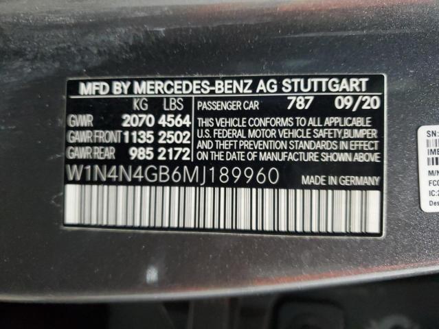 2021 MERCEDES-BENZ GLA 250 W1N4N4GB6MJ189960