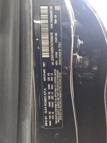 2022 ALFA ROMEO GIULIA SUP ZARFANBN7N7656018