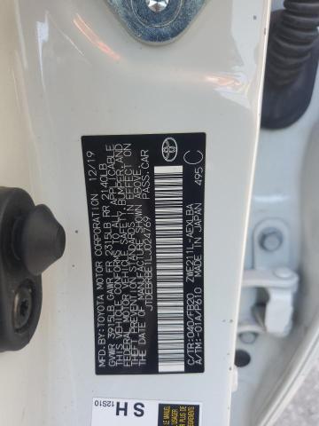 2020 TOYOTA COROLLA LE JTDEBRBE1LJ024769