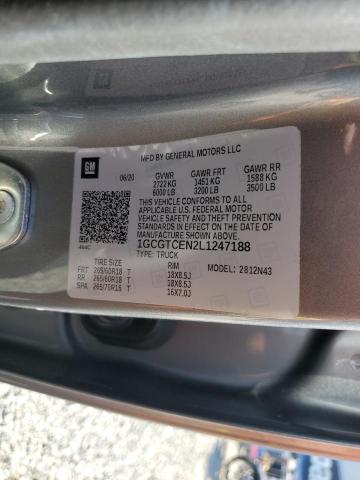 2020 CHEVROLET COLORADO L 1GCGTCEN2L1247188