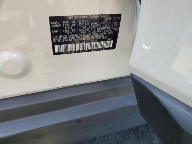 2022 SUBARU OUTBACK WI - 4S4BTGUD1N3199955
