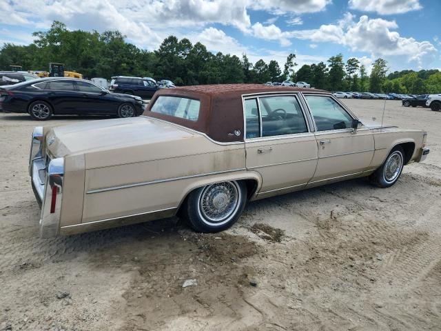 CADILLAC FLEETWOOD 1985 beige  gas 1G6DW6982F9734061 photo #4