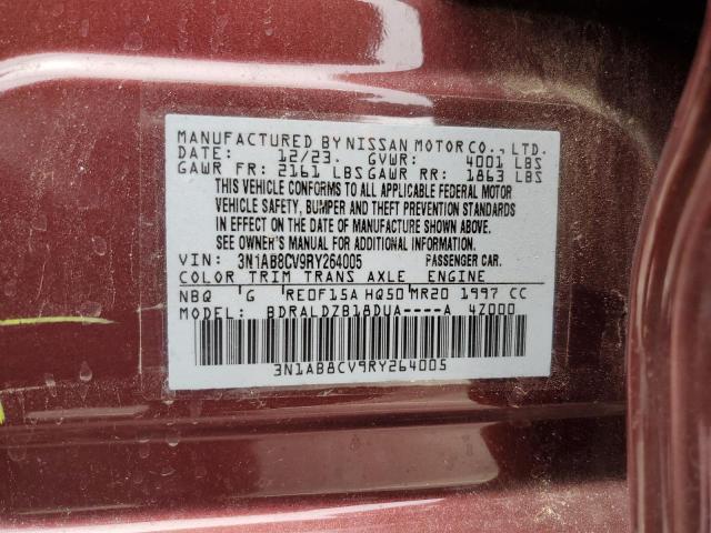 2024 NISSAN SENTRA SV - 3N1AB8CV9RY264005