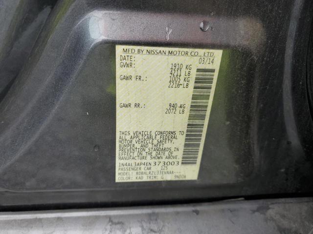 2014 NISSAN ALTIMA 2.5 - 1N4AL3AP4EN373003