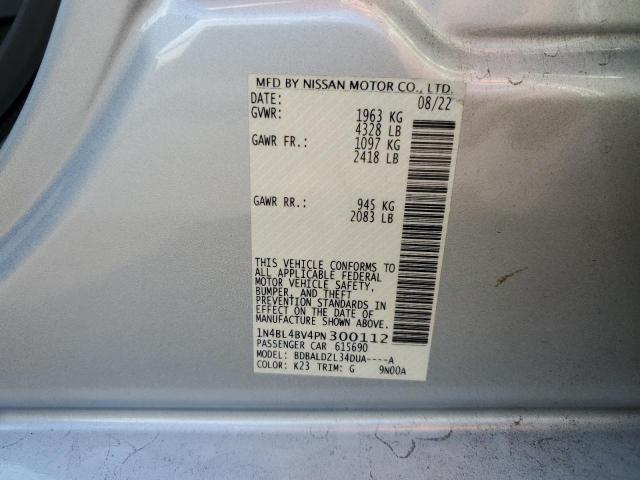 2023 NISSAN ALTIMA S - 1N4BL4BV4PN300112