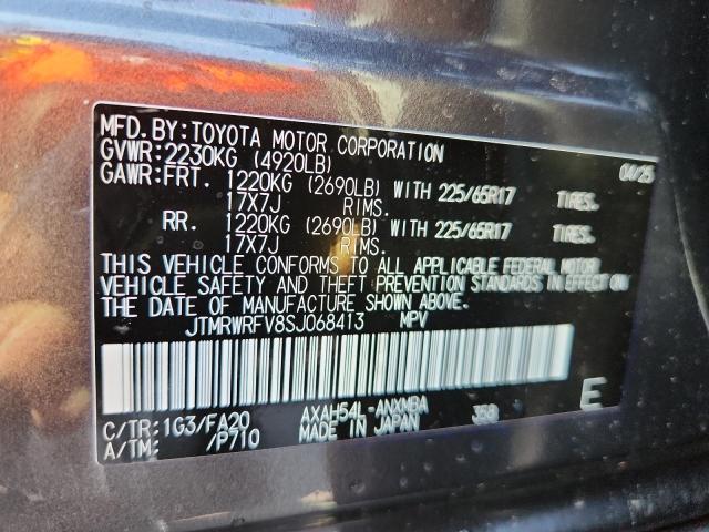 2025 TOYOTA RAV4 XLE - JTMRWRFV8SJ068413