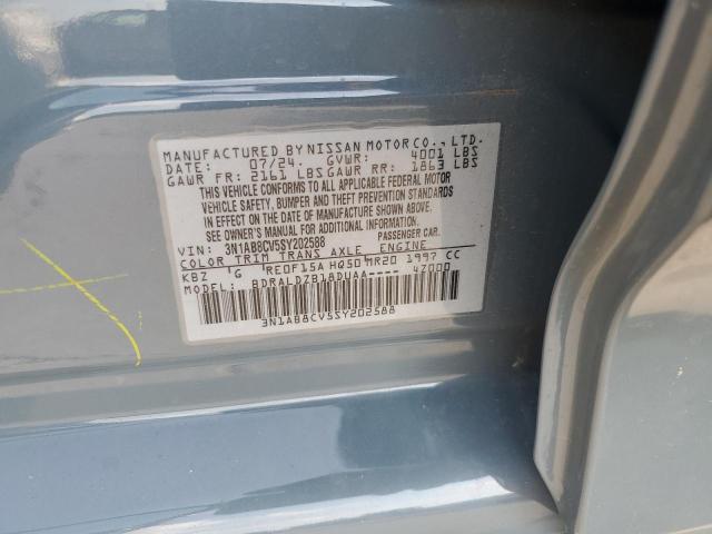 2025 NISSAN SENTRA SV 3N1AB8CV5SY202588